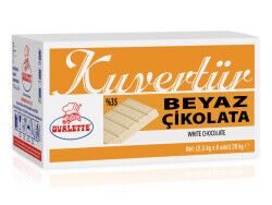 Ovalette %35 Beyaz(Fildişi) Kuvertür 2500 G - 2