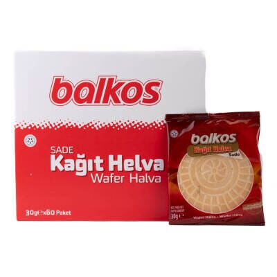 Balkos Kağıt Helva 30 G 60 Ad - 1