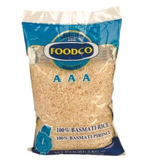Foodco Basmati Pirinç 1 Kg - 1