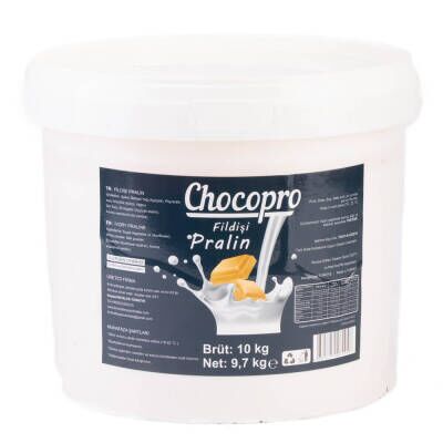 Chocopro Beyaz(Fildişi) Pralin 10 Kg - 1