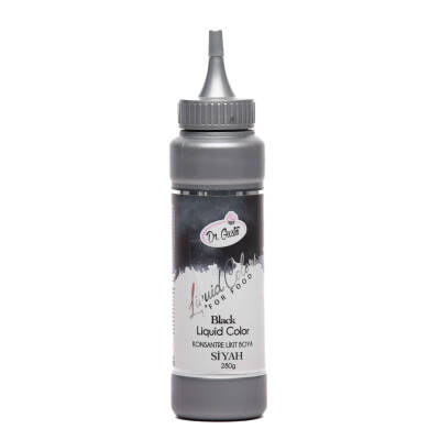 Dr. Gusto Siyah Sıvı Gıda Boyası 280 G - 1
