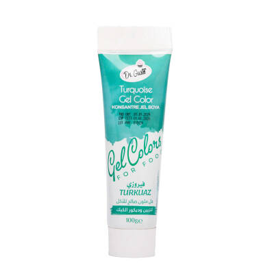 Dr. Gusto Turkuaz Jel Boya 100 G - 1