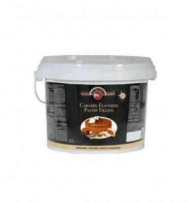 Fo Karamel Aromalı Pasta Dolgusu 7 Kg - 1