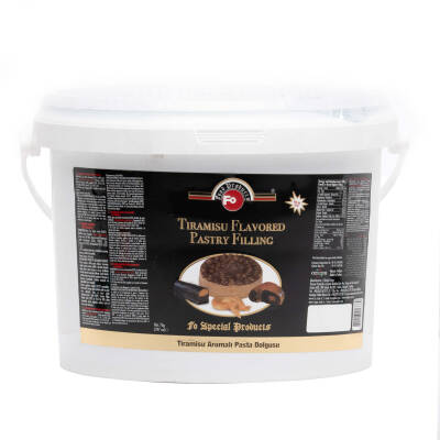 Fo Tiramisu Aromalı Pasta Dolgusu 7 Kg - 1