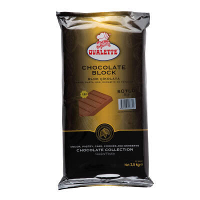 Ovalette %32 Sütlü Kuvertür 2500 G - 1