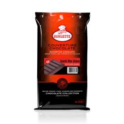 Ovalette %65 Ekstra Bitter Kuvertür 2500 G - 1