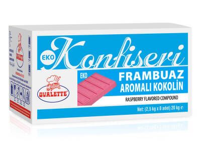 Ovalette Eko Frambuaz Konfiseri 2,5 Kg - 2