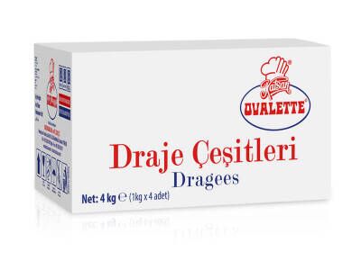 Ovalette Beyaz(Fildişi) Antepfıstıklı Draje 1 Kg - 3