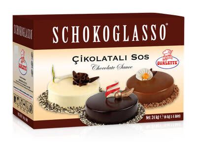 Ovalette Sütlü Çikolatalı Glasso Sos 6 Kg - 2