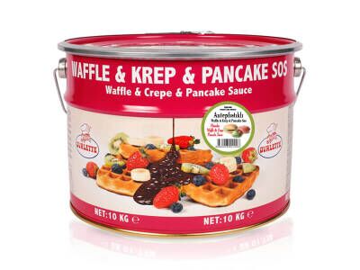 Ovalette Antepfıstıklı Krep&Waffle Sos 10 Kg - 1