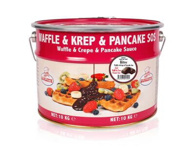 Ovalette Bitter Krep&Waffle Sos 10 Kg - 1