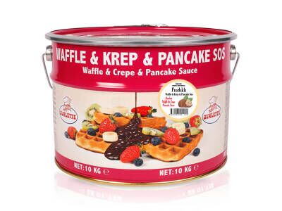 Ovalette Fındıklı Krep&Waffle Sos 10 Kg - 1