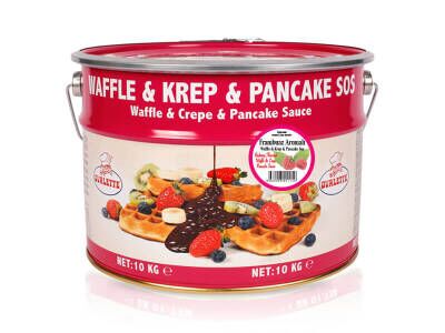 Ovalette Frambuazlı Krep&Waffle Sos 10 Kg - 1