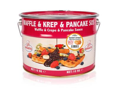 Ovalette Karamelli Krep&Waffle Sos 10 Kg - 1