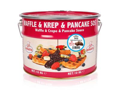 Ovalette Sütlü Krep&Waffle Sos 10 Kg - 1