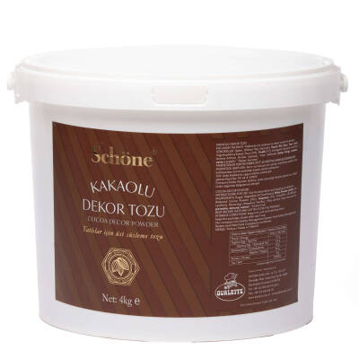 Ovalette Schöne Kakaolu Dekor Tozu 4 Kg - 1